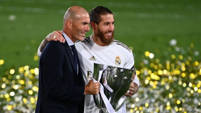 'Everything Zidane touches turns into gold!' - Ramos praises 'unique' Real Madrid boss after La Liga triumph