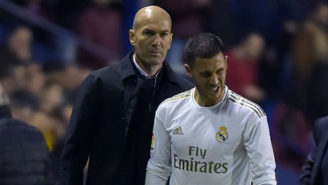 Zidane calls for 'calm' on Hazard after leaving Real Madrid star out against Getafe