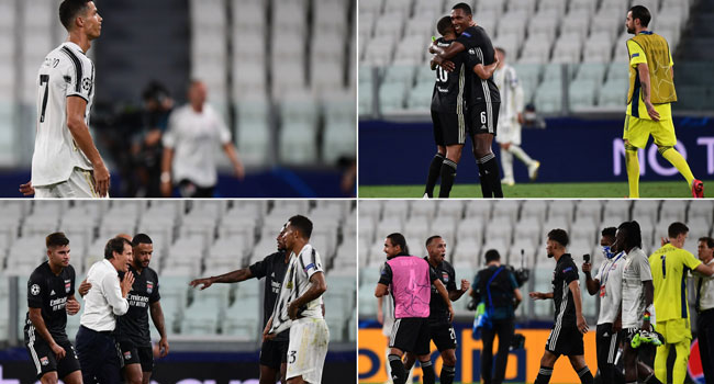 Lyon hold off Juventus to reach Champions League quarter-finals