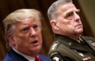 Top US general says military will not escort Donald Trump from the White House if election disputed