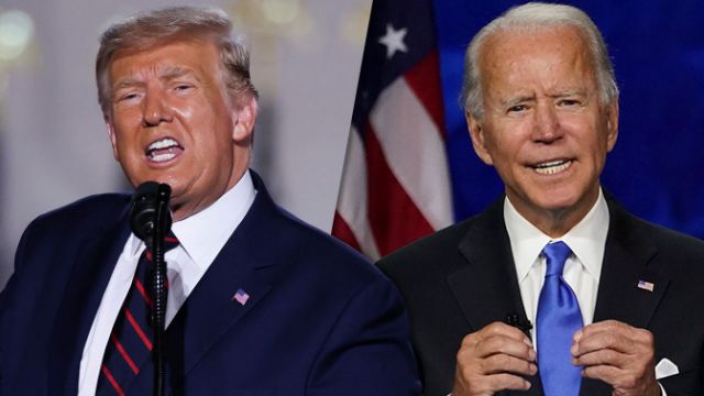 Convention speech: Biden tops Trump in television ratings