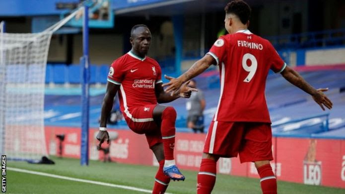 Chelsea 0-2 Liverpool: Sadio Mane nets double against 10-man Blues