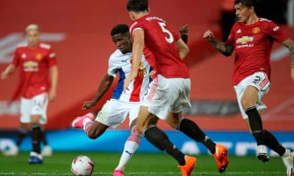 Manchester United fall 1-3 to Crystal Palace as Zaha hits double