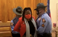 Georgia police arrest Black lawmaker for knocking as Gov. Brian Kemp signed new voting restrictions