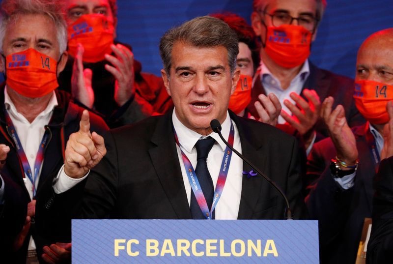 Laporta elected FC Barcelona President