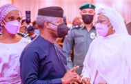 Osinbajo extols the virtues of Aisha Buhari, says she is a worthy partner to incumbent administration