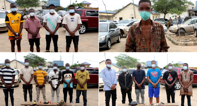 Police arrest 17 suspected cultists in Abuja