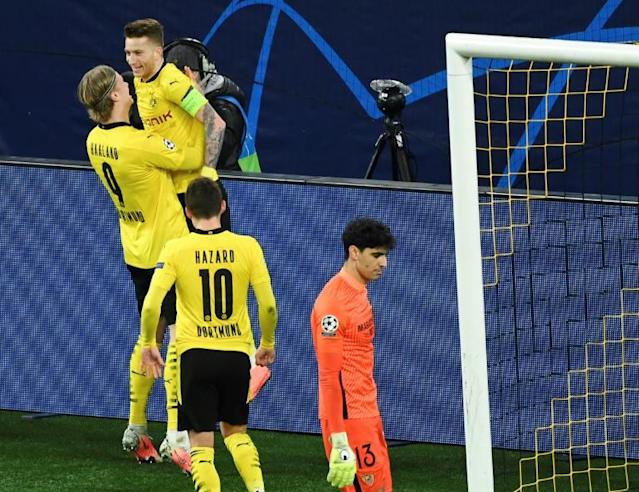 Dortmund skipper Reus revels alongside 'unique' Haaland