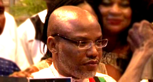 DSS: 'We can't allow Nnamdi Kanu to wear clothes with lion's head (isi-agu)'