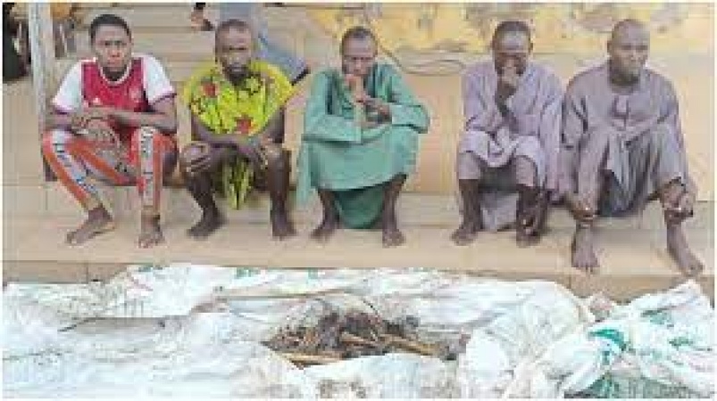 Five ritualists nabbed with murdered victim