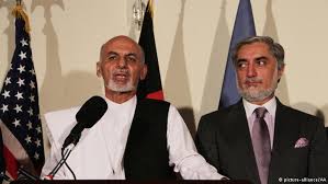 Afghan leaders sign power-sharing deal
