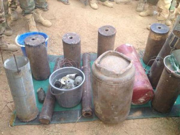 Nigerian troops discover Boko Haram's bomb-making factory