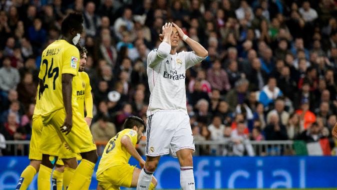 Real Madrid held 1-1 at home by Villareal