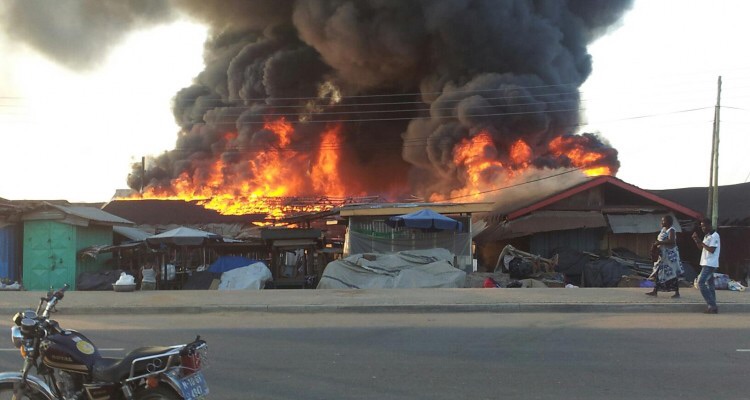 Again, Balogun Market gutted by fire