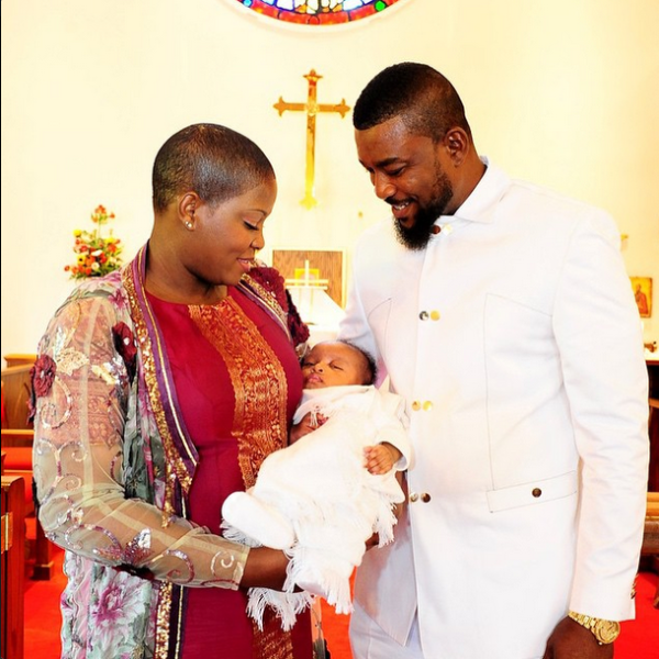 Chidi Mokeme dedicates 10-week old son, Noah