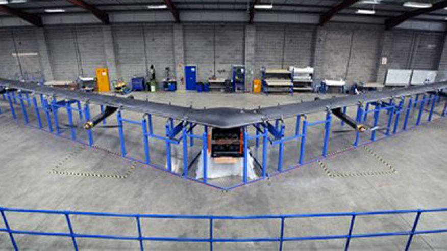Facebook ready to test giant drone for Internet service