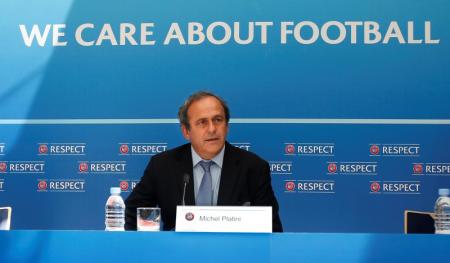 English FA suspends support for Platini's FIFA candidacy