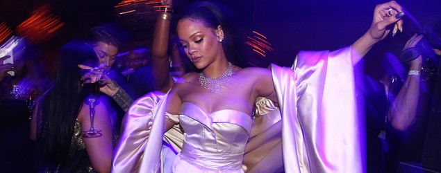 Rihanna's Diamond Ball shines bright