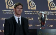 Messi beats Ronaldo to top prize at La Liga awards