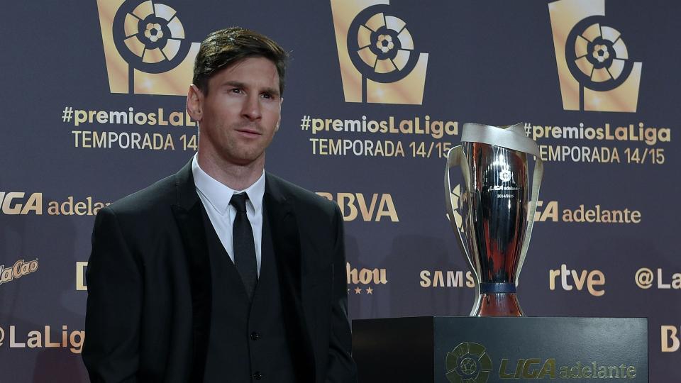 Messi beats Ronaldo to top prize at La Liga awards