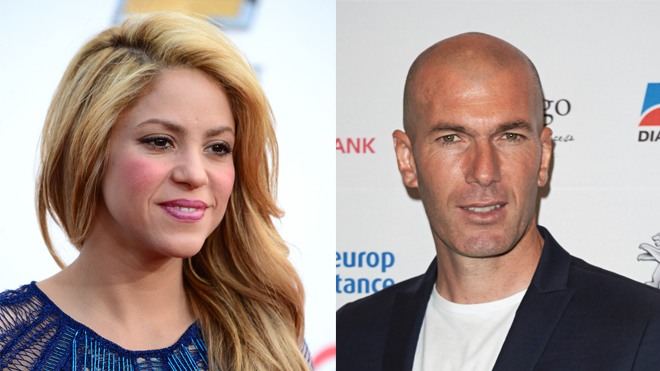 Throwback picture of Shakira, Real Madrid's Zidane causes online controversy