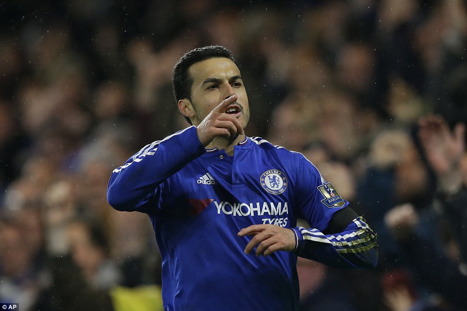 Pedro nets brace as Blues crush  Magpies 5-1 at Stamford Bridge