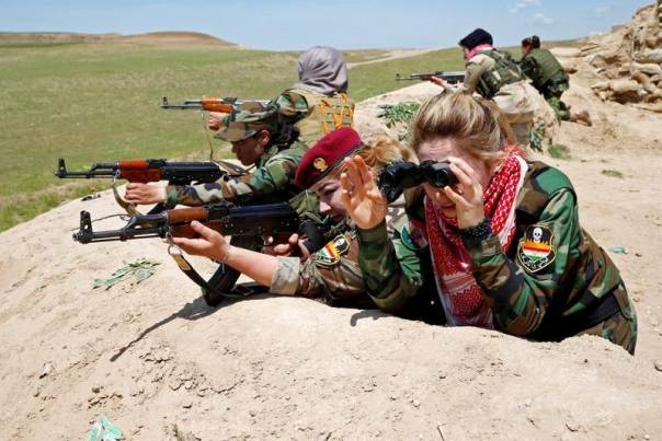 Iraq's all-female combat unit seeks revenge on Islamic State