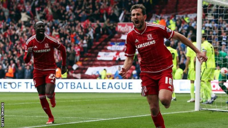 Middlesbrough promoted to premiership