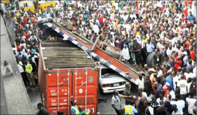 Multiple accidents in Lagos-Ibadan expressway cripple vehicular movement