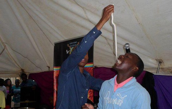 South African pastor who fed his fans live snakes has been converted by T.B. Joshua