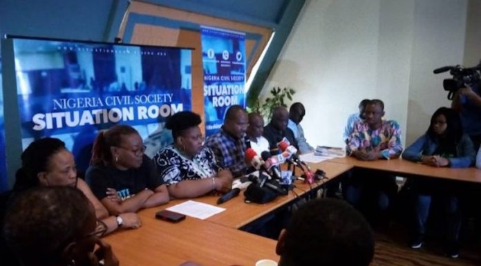 Presidential poll: CSOs Situation Room details lapses by INEC, security agencies