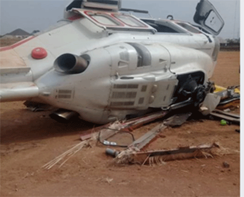 Osinbajo survives helicopter crash