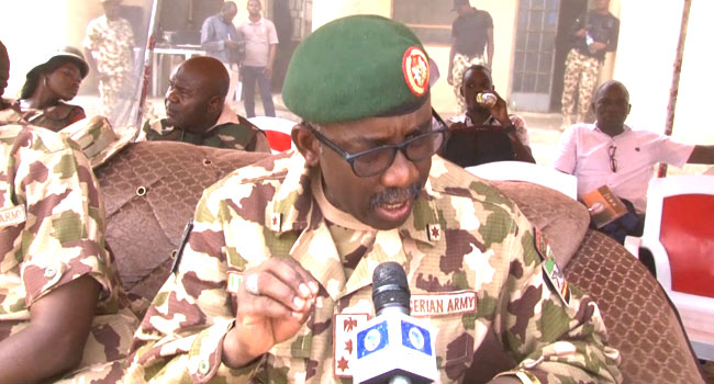 Reports of dislodgment of military bases fake news: Brigadier Gen. Bulama