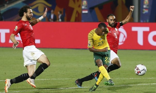 Africa Cup of Nations: Hosts Egypt stunned by late South Africa strike