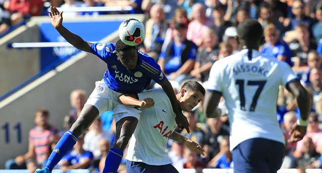 Leicester beat Spurs 2-1, rises to second on league table