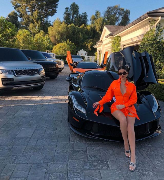 Kylie Jenner shows off new $3 million luxury car, fans upset pointing out people are starving