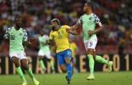 Brazil and Nigeria draw 1-1 as Neymar limps off injured