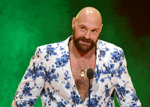 Tyson Fury wins WWE debut the only way he knows how: With a massive punch