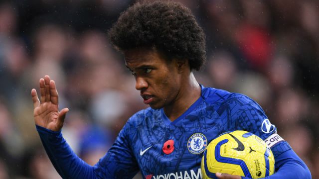 Lampard wants  Willian contract extension