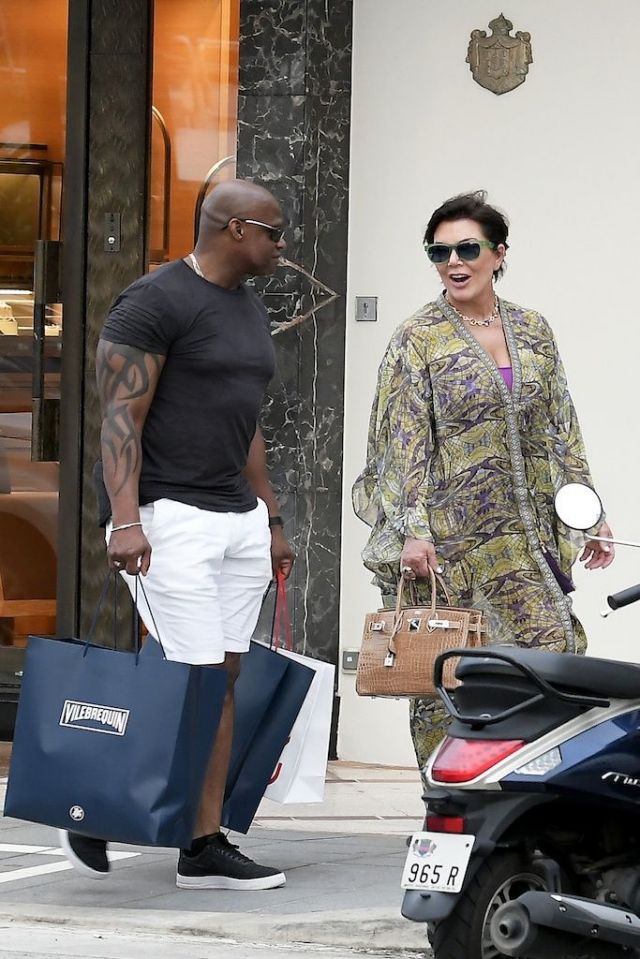 Kris Jenner and boyfriend Corey Gamble spotted at sunny holiday getaway St. Barths