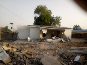 Kwara Govt demolishes late Saraki’s residence in Ilorin