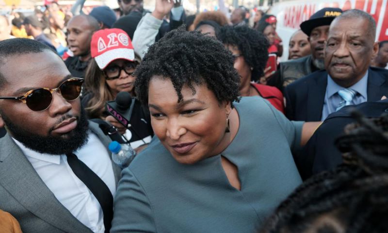 Vice-president Stacey Abrams would make the US a real democracy for the first time