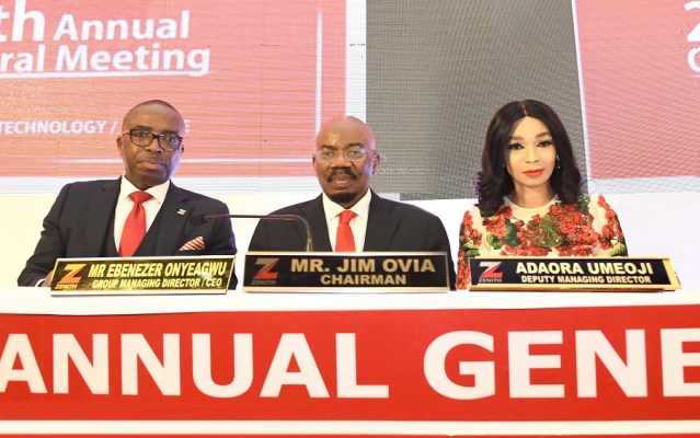 Zenith Bank pays out N87.9 billion dividend to shareholders