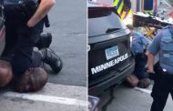 Black man dies after begging white cop to stop crushing his neck