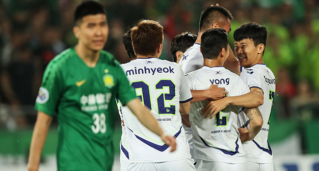 No talking or goal celebrations as South Korea restarts football season