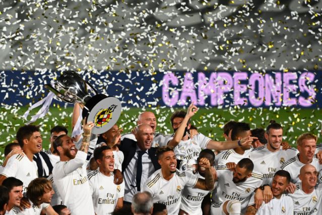 Real Madrid wins record-extending 34th La Liga title behind core of stars with staggering longevity