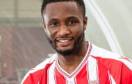 Former Super Eagles captain Jon Mikel Oni returns to England to join Stoke City