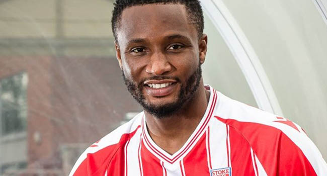 Former Super Eagles captain Jon Mikel Oni returns to England to join Stoke City