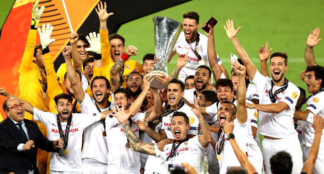 Sevilla beat Inter to win sixth Europa League trophy