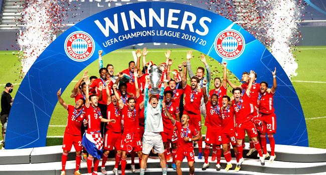 Bayern beat PSG to win Sixth Champions League title